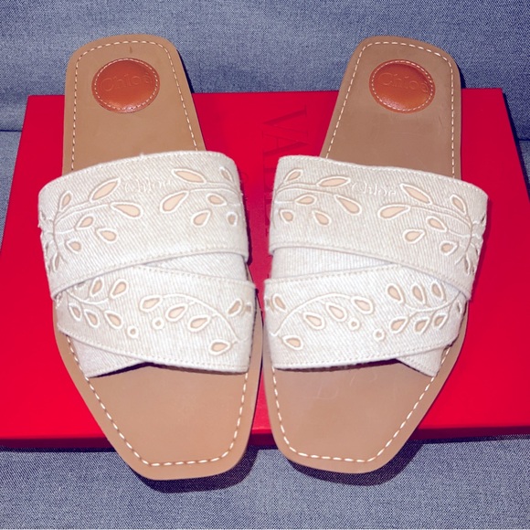 Sold-Chloe Woody Flat Mule (NWT) ! - Picture 1 of 6